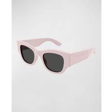 Solbriller Alexander McQueen Am0420S Solbriller - Light Pink
