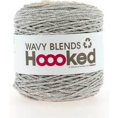 Beige Yarn Hoooked Garn Wavy blends 250 g beige