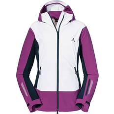 Softshelljacke - Violett Jacken Schöffel Damen Softshell Jacket MIARA bright white