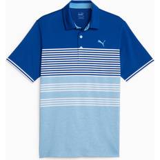 Puma Golf MATTR Track Shirt Festive Blue/Regal Blue Heather