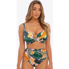 Green Bikini Tops Fantasie Jungle Falls Full Cup Bikini Top Multi