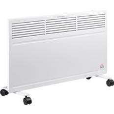 Homcom Convector Radiator Heater Freestanding Wall-mounted Heating with 2 Heat Settings, Thermostat Safety Cut-Off