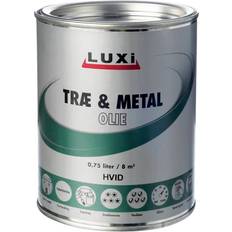 Luxi Målarfärg Luxi Lackfärg O-40 Luxi Metallfärg, Träfärg, Olja Svart 0.75L