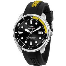 Sector No Limits analog silicone bracelet black use51102023