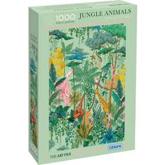 Jigsaw Puzzles Gibsons The Art File Jungle Animals 1000pc Puzzle