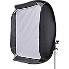 Lighting & Studio Equipment Bresser F001116 Fotostudio SS-20 Quick-Fit Softbox, 80 x 80 cm mit Wabe schwarz