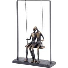 Bronze Interior Details Libra Calm Neutral Swing Figurine