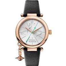 Vivienne Westwood Exclusive Ladies Rose Gold Leather Orb