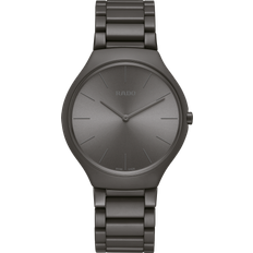 Keramikk - Unisex Armbåndsur Rado True Thinline Les Couleurs Iron Grey Limited Edition Grey