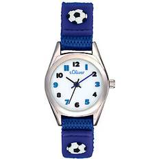 Børn - Nylon Armbåndsure s.Oliver jungen kinder quarzuhr analog, mit nylon armband, 3 P2036766-TSX-0025