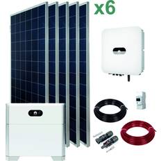 Growatt Paneles Solares Growatt Kit Sunne Monocrystalline Solar Panel Plug&Play 405W + Micro Inverter + 3mt Wiring