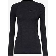 Falke Women's Longsleeve Wool-Tech, Black