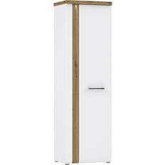 Garderobeskabe på tilbud Nessebar Garderobe 44 x 61 cm Hvid Brun Garderobeskab