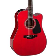 Takamine Musical Instruments Takamine G Series Gd30ce Dreadnought Cutaway Acoustic-Electric Guitar Wine Red