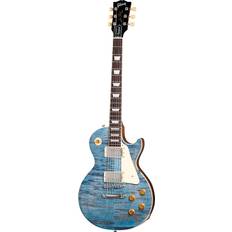 Gibson Custom Colour Series Les Paul Standard 50s, Transparent Ocean Blue Electric Guitar