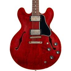 Gibson Gibson Custom Murphy Lab 1961 Es-335 Reissue Heavy Aged Semi-Hollow Electric Guitar Cherry