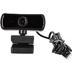 Webcams Zopsc Zopsc 360 Grad Rotation Full HD Webcam USB Kamera Integriertes Mikrofon Computer Zubehör 4K für Live Broadcast/Net Class für PC Videokonferenzen/Anrufe/Gaming, Laptop/Desktop Schwarz