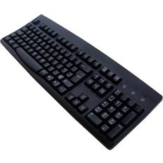 Accuratus KYBAC260UP-BKSV USB + PS/2 QWERTY Swedish Black