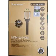 Sandstrøm S2HDMI321 Ultra High Speed HDMI 2m