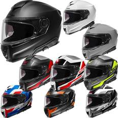 Schuberth S3 Daytona Casco, negro-blanco-rojo, tamaño para hombre