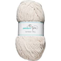 Velvet garn Panduro Garn Velvet 100 g beige