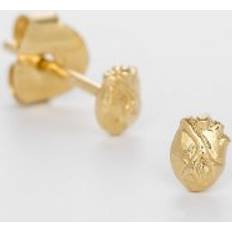 Bjørg Björg Jewellery Örhängen Anatomiskt Hjärta Mini Guld