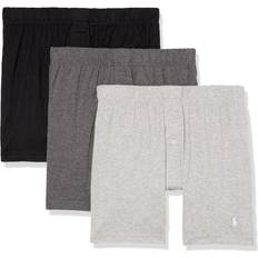 Polo Ralph Lauren Men's Underwear Polo Ralph Lauren Men's 3pack Classic Stretch Knit Boxers Black Assorted Black Assorted