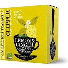 Clipper Organic Lemon & Ginger Infusion Tea Bags