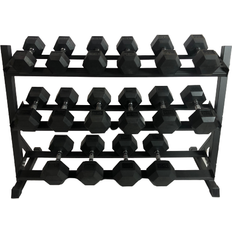 Dumbbell rack ODIN 340kg Hex Set PAKKETILBUD 8 sæt håndvægte rack