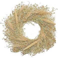 Hestia Dried Floral Wreath 36cm Natural