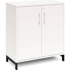 Sort Opbevaringsskabe på tilbud Ergoff Office kontorskab 890x800mm Opbevaringsskab