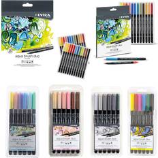 Pennarelli a pennello LYRA Pens aqua brush duo colours double ended watercolour art 3526