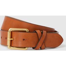 Grey - Women Belts Reiss Womens Tan Annie Leather Belt