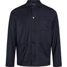 Filippa K Overtøj Filippa K Louis Gabardine Jacket Mand Overgangsjakker Regular Fit hos Magasin Navy