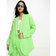 Recycled Materials - Women Blazers JJXX Womens Long Sleeve Blazer - Green