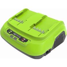 Greenworks G40X2UC8 Oplader 40 V