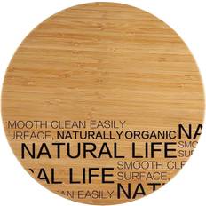 Bergner Circle Bamboo Chopping Board 30cm