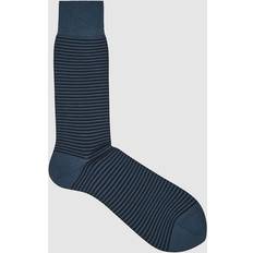 Reiss Socks Reiss Mario Stripe Print Cotton Blend Socks