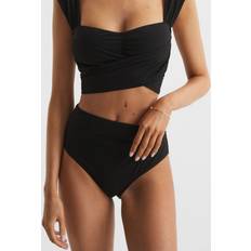 Reiss Swimwear Reiss Womens Black Cristina High-rise Bikini Bottoms