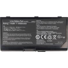 ASUS Akku F70, G71, A42-M70 4400 mAh Notebook Akku, Schwarz