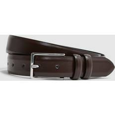 Grey Belts Reiss Dante Leather Belt
