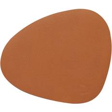 Brown Place Mats Lind DNA Serene Placemat Curve S 24x28 cm Place Mat Brown