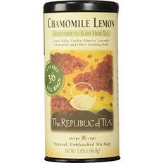 The Republic of Tea Chamomile Lemon Herbal 36 Bag