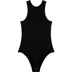 Organic - Women Shapewear & Under Garments BA&SH Forever Cutout Racerback Bodysuit - Black