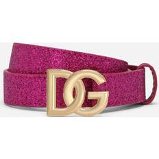 Rosa Cinture Dolce & Gabbana DG logo belt