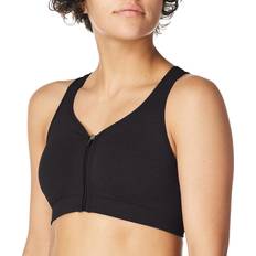 Jockey Bras Jockey Women's Mid Impact Zip Front Sports Bra - Opaque