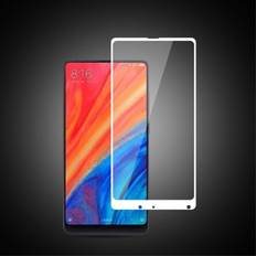 Mocolo Xiaomi Mi Mix 2s Complete Covering Hærdet Glas Skærmbeskyttelse m. Hvid Ramme
