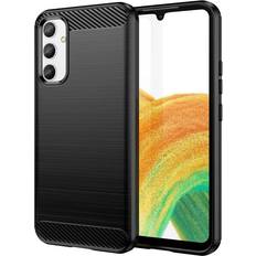 Hurtel Handyhülle für samsung galaxy a04e robuste hülle case schutzhülle Schwarz