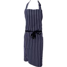 Raidallinen Esiliinat Dennys Striped Butchers Pack of 2 Apron White