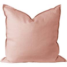 Roze Kussenhoezen Scandi Living Calm Kussenhoes Linnen 50x50 cm Dusty Rose